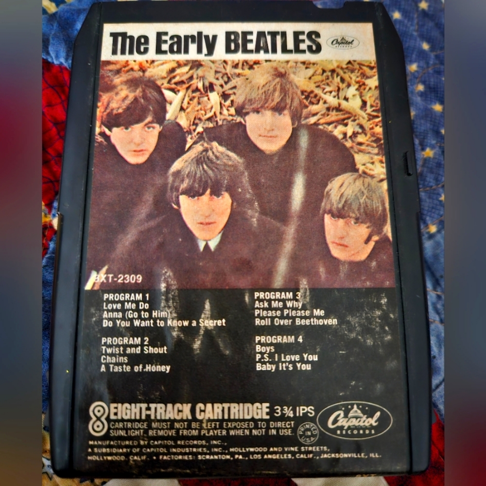 The early Beatles 8-track